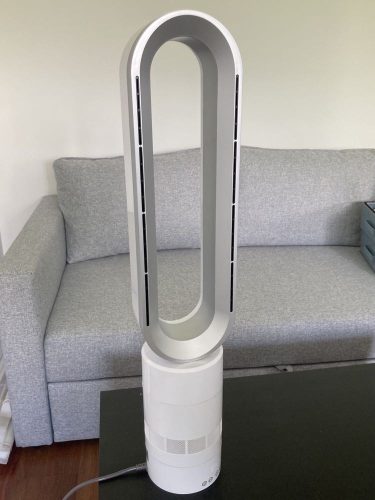 Oczyszczacz powietrza, wentylator kolumnowy z funkcją ogrzewania i chłodzenia Air Essence Mistral, ze zwrotu photo review