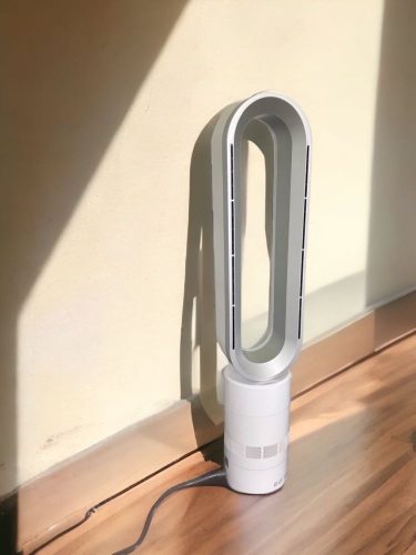 Oczyszczacz powietrza, wentylator kolumnowy z funkcją ogrzewania i chłodzenia Air Essence Mistral, ze zwrotu photo review