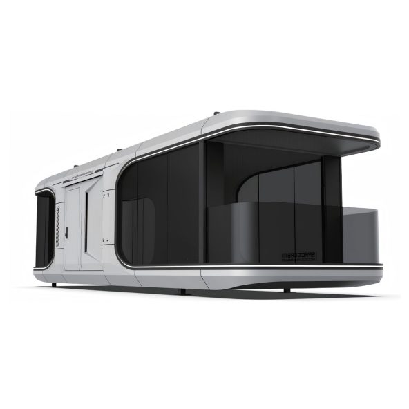 Klimatyzowany mobilny dom modułowy  Air Essence™ Nest N2, kapsuła mieszkalna z dwoma łóżkami i łazienką o powierzchni 38 m²
