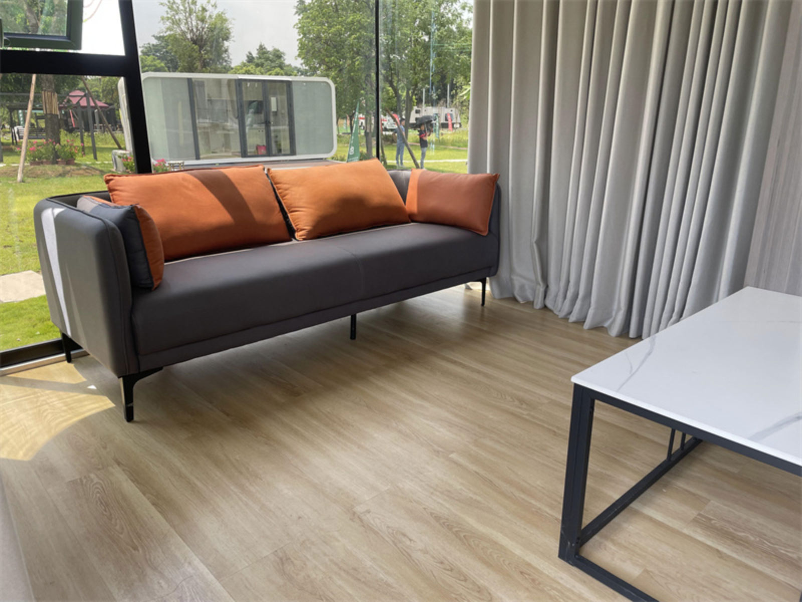 Klimatyzowany mobilny dom modułowy Air Essence™ Nest N1, kapsuła mieszkalna z dwoma łóżkami i łazienką o powierzchni 28,4 m² - obrazek 5