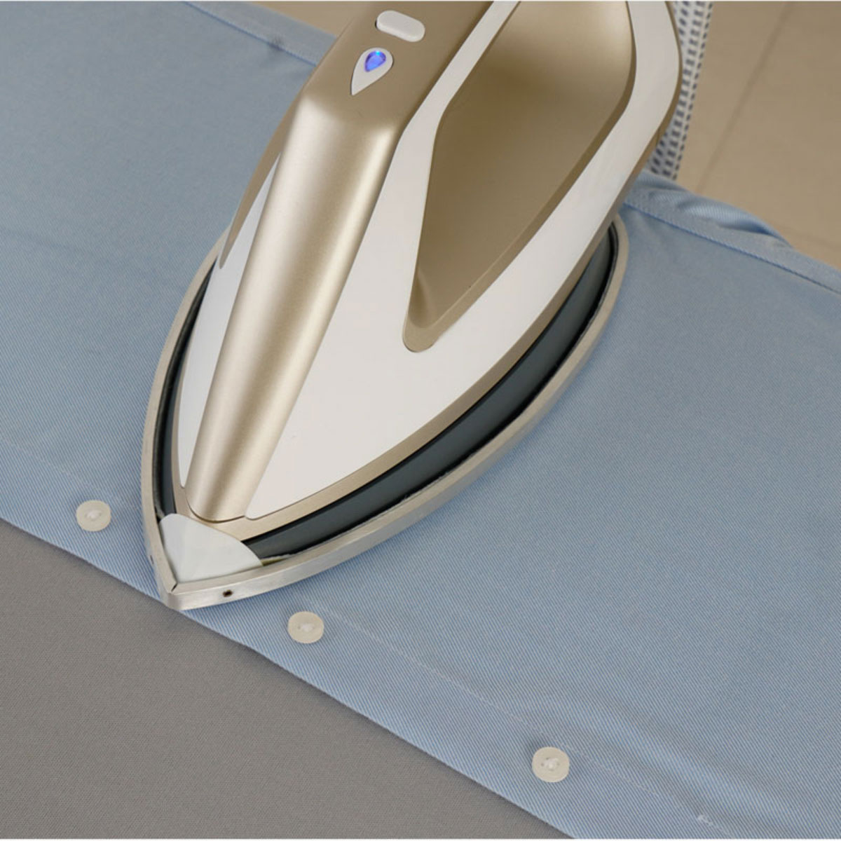 Air Essence™ LuminaSteam Elysium - system do prasowania 2w1, parownica do ubrań, uniwersalne żelazko parowe, biały - obrazek 9