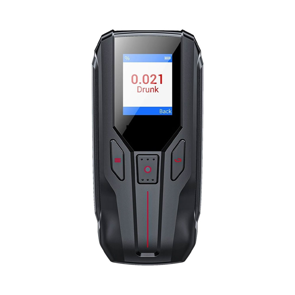 Cyfrowy alkomat Air Essence™ Mr Black-03, 2w1: ustnikowy i bezustnikowy, przenośny tester trzeźwości - obrazek 8