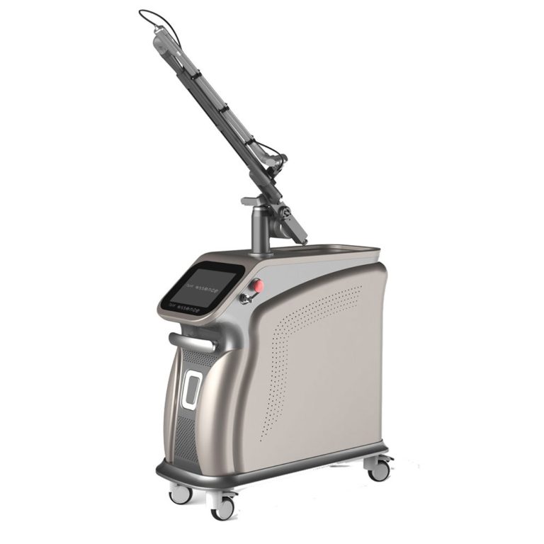 Air Essence™ Fluxion F5 laser kosmetyczny do liftingu twarzy pikosekundowy Nd Yag piko laser Air Essence™ Fluxion F5 Laser pikosekundowy do usuwania tatuażu to nowoczesne urządzenie z dużym ekranem dotykowym, przyciskami sterującymi, kółkami i regulowanym ramieniem, idealne do zabiegów na skórze i usuwania tatuaży (piko laser Nd YAG).