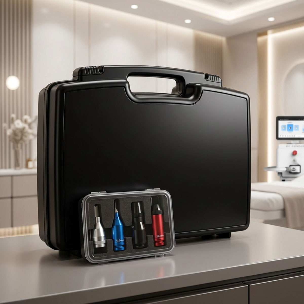 Air Essence™ Fluxion F2 Laser pikosekundowy do usuwania tatuażu piko laser z funkcją chłodzenia ND Yag - obrazek 3