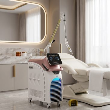 Przedstawienie lasera pikosekundowego Nd:YAG w salonie kosmetycznym.