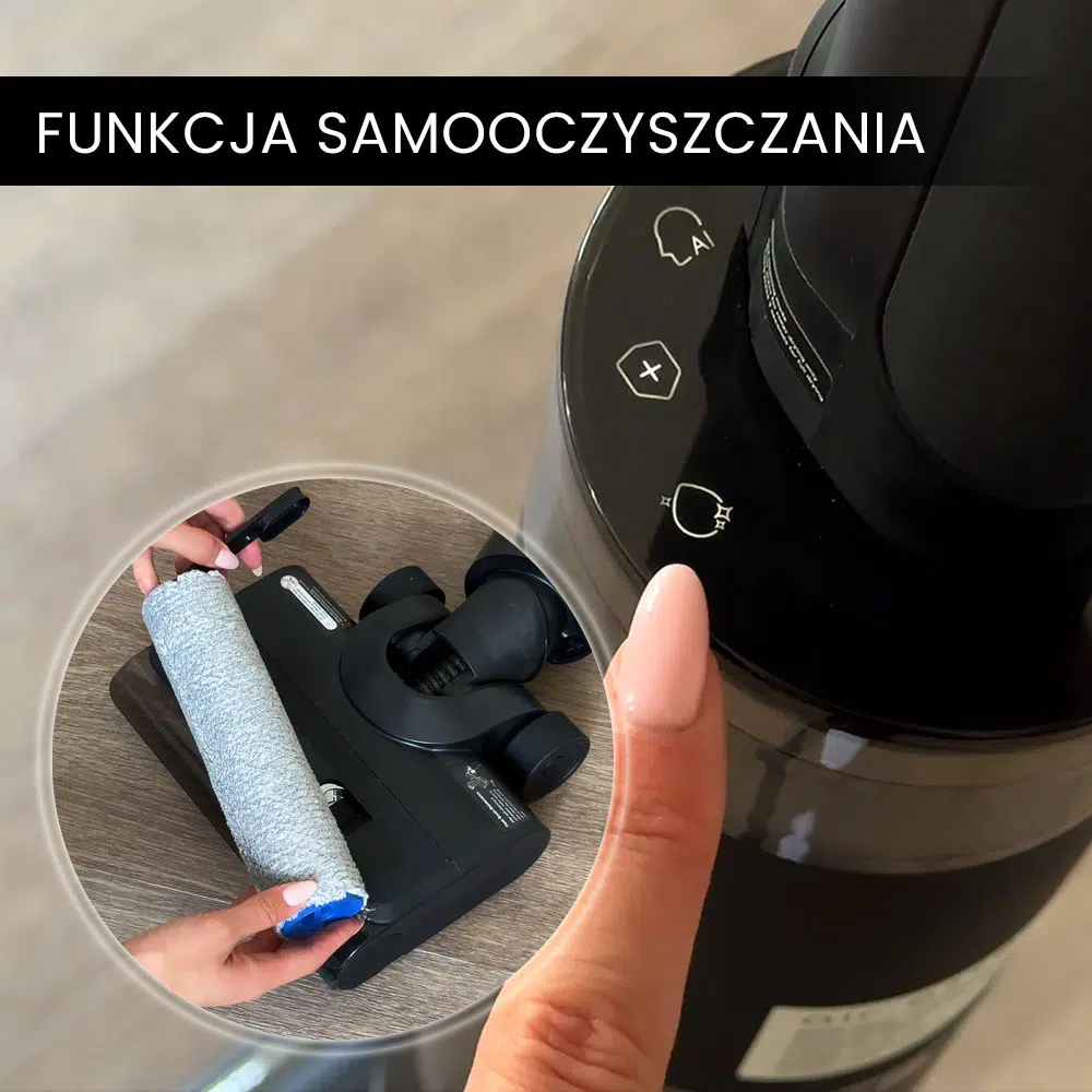 Stojący Odkurzacz Myjący, Bezprzewodowy 7w1, Air Essence™ Typhoon (Tajfun) Drive Jet - obrazek 6