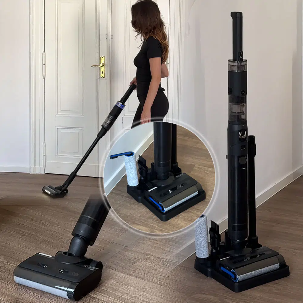 Stojący Odkurzacz Myjący, Bezprzewodowy 7w1, Air Essence™ Typhoon (Tajfun) Drive Jet - obrazek 16