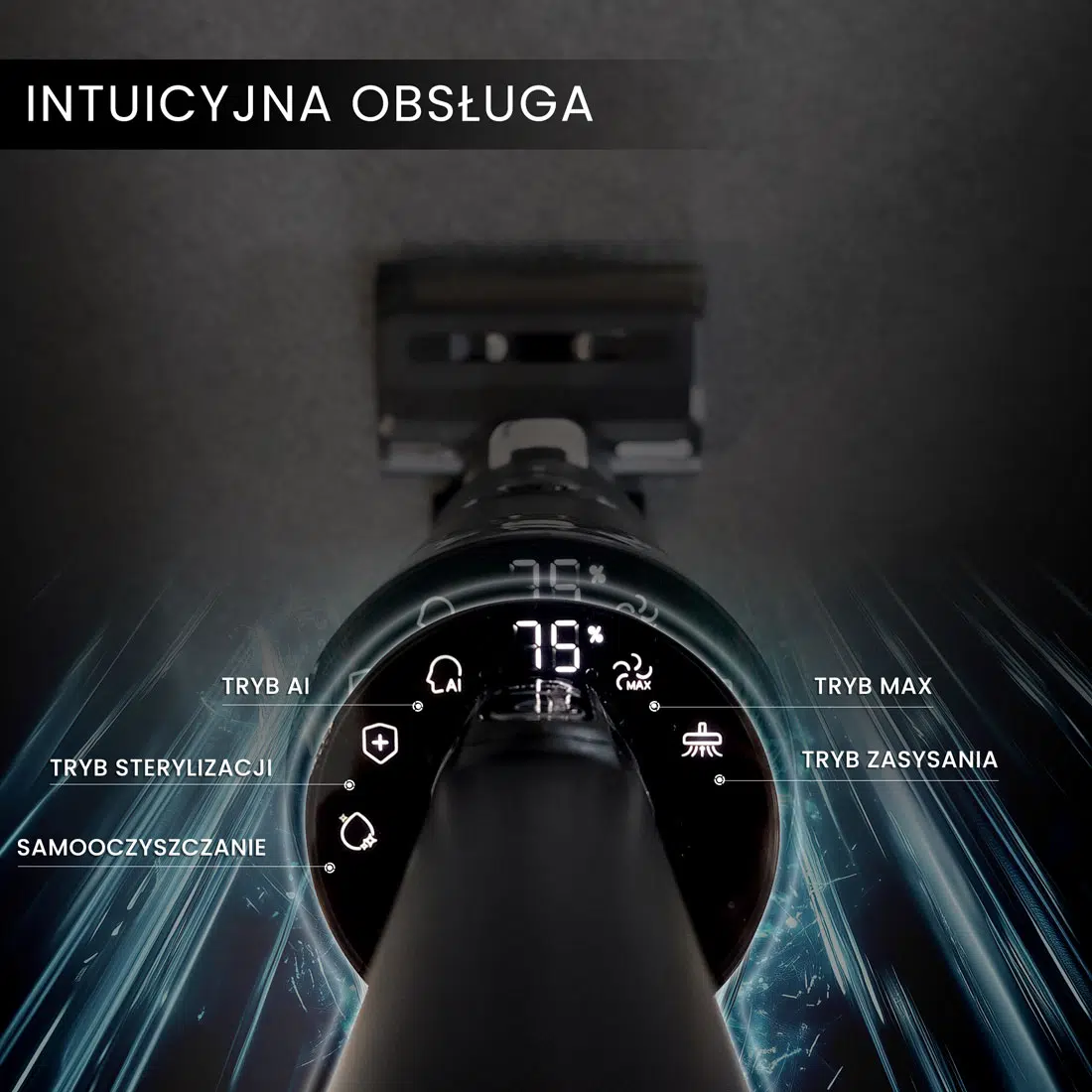 Stojący Odkurzacz Myjący, Bezprzewodowy 7w1, Air Essence™ Typhoon (Tajfun) Drive Jet - obrazek 22