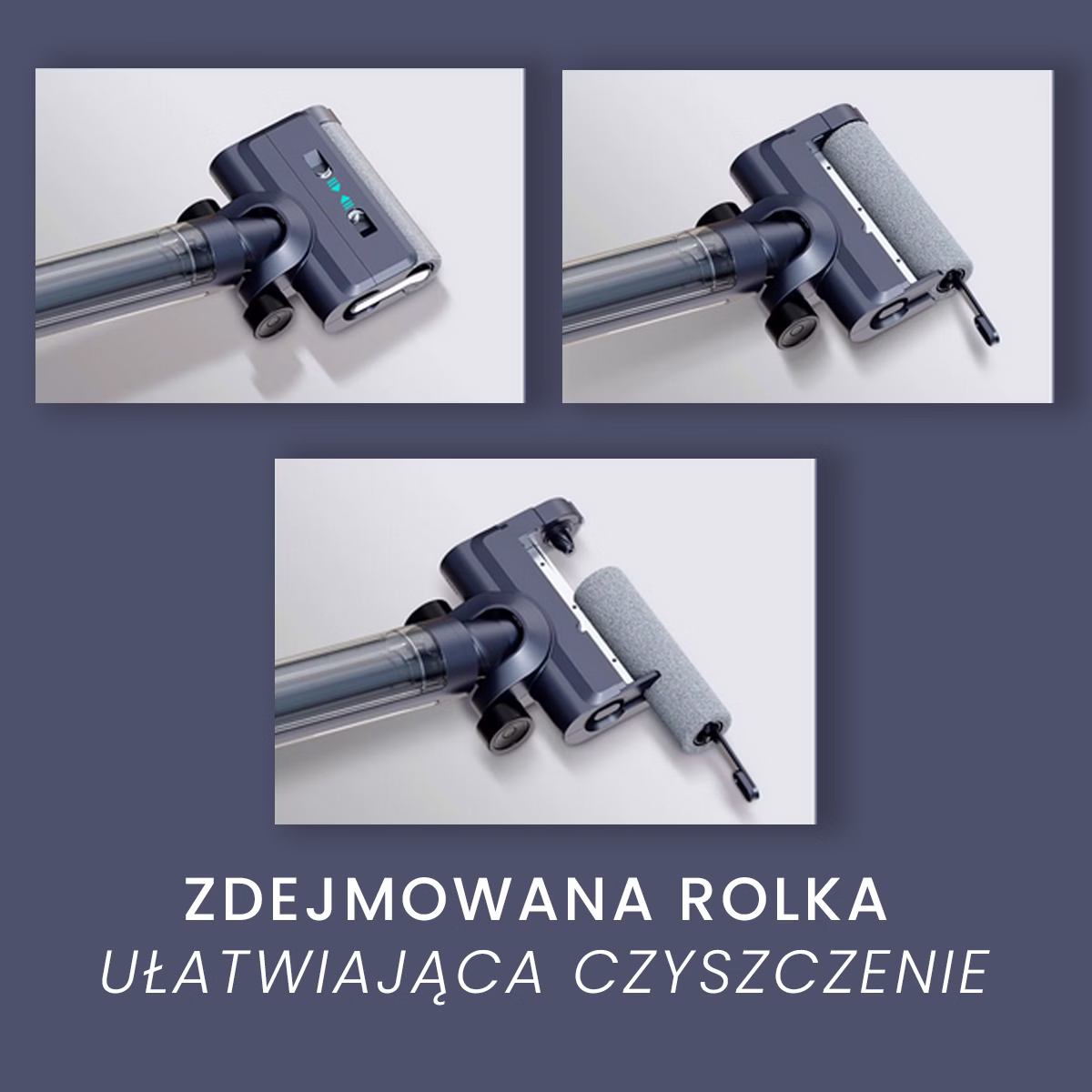 Stojący Odkurzacz Myjący, Bezprzewodowy 7w1, Air Essence™ Typhoon (Tajfun) Drive Jet - obrazek 28