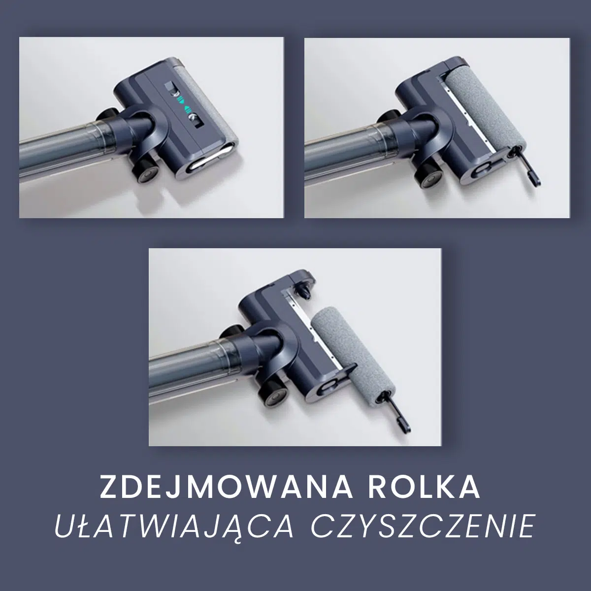 Stojący Odkurzacz Myjący, Bezprzewodowy 7w1, Air Essence™ Typhoon (Tajfun) Drive Jet - obrazek 28