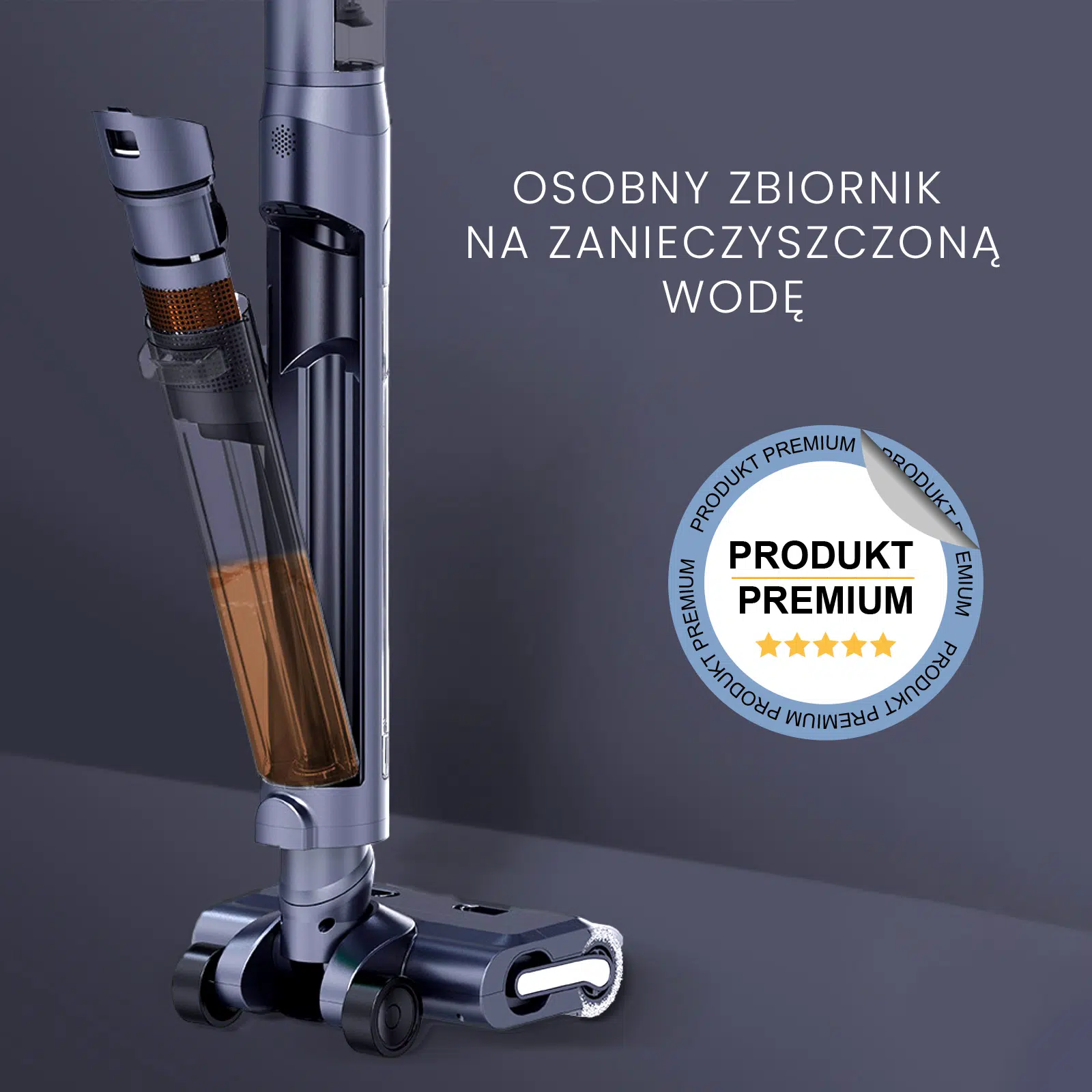 Stojący Odkurzacz Myjący, Bezprzewodowy 7w1, Air Essence™ Typhoon (Tajfun) Drive Jet - obrazek 27