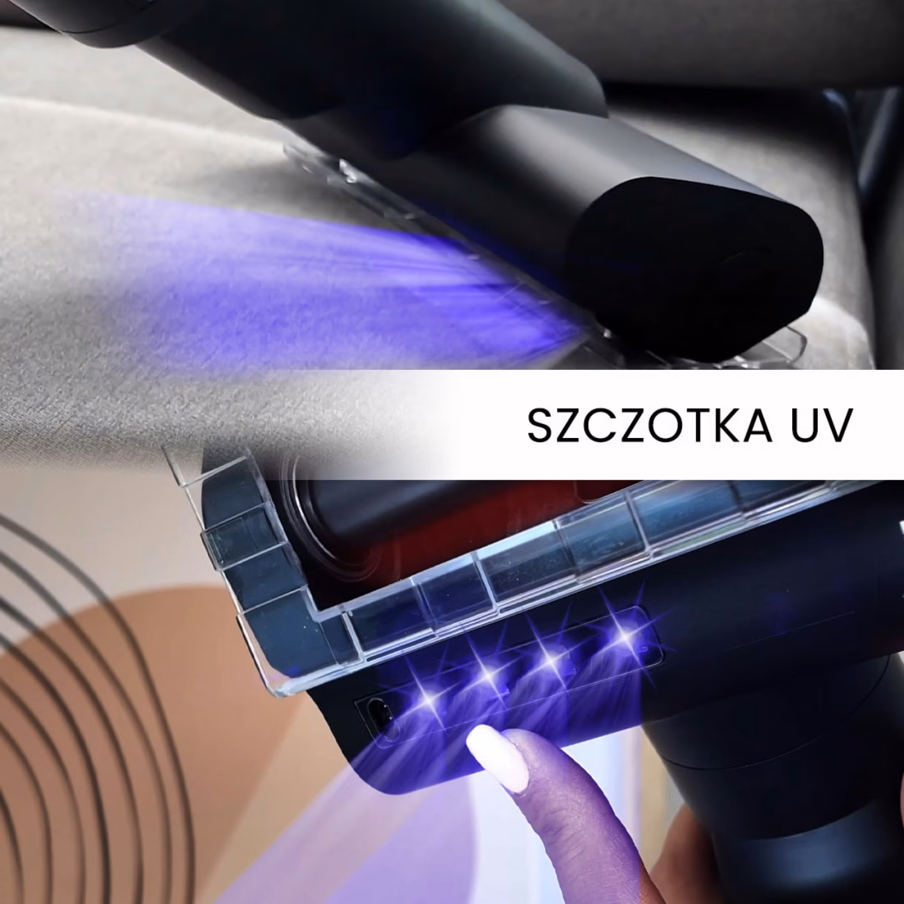 Stojący Odkurzacz Myjący, Bezprzewodowy 7w1, Air Essence™ Typhoon (Tajfun) Drive Jet - obrazek 5