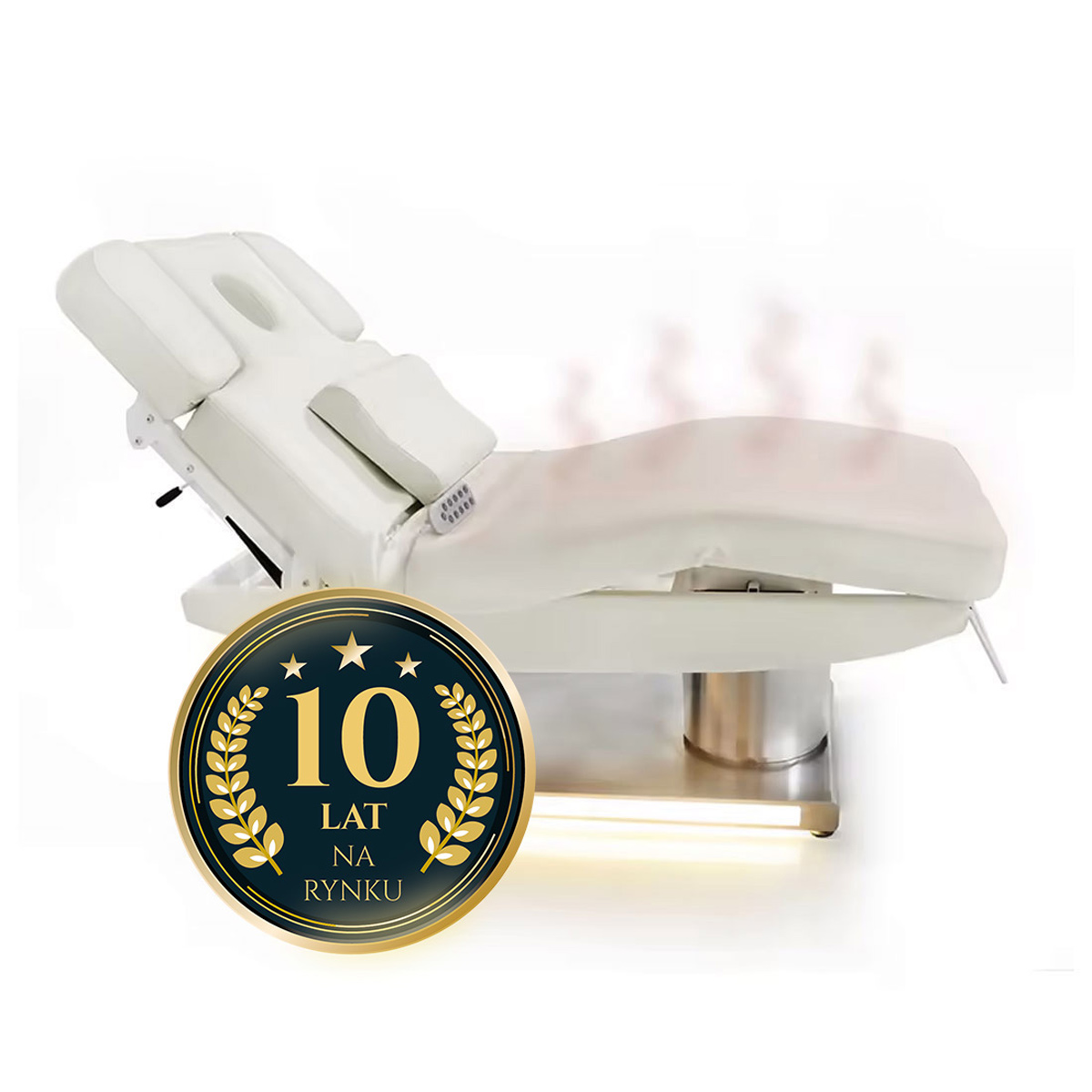 Elektryczne łóżko kosmetyczne Air Essence™ MT22-01, stół do masażu z funkcją podgrzewania - obrazek 3