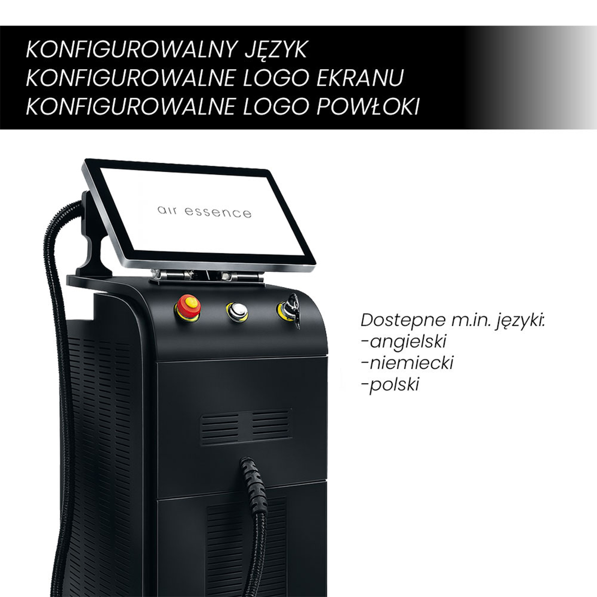 Air Essence™ Harmattan IPL Black laser diodowy do depilacji usuwanie owłosienia (800W + 2000W IPL) - obrazek 11