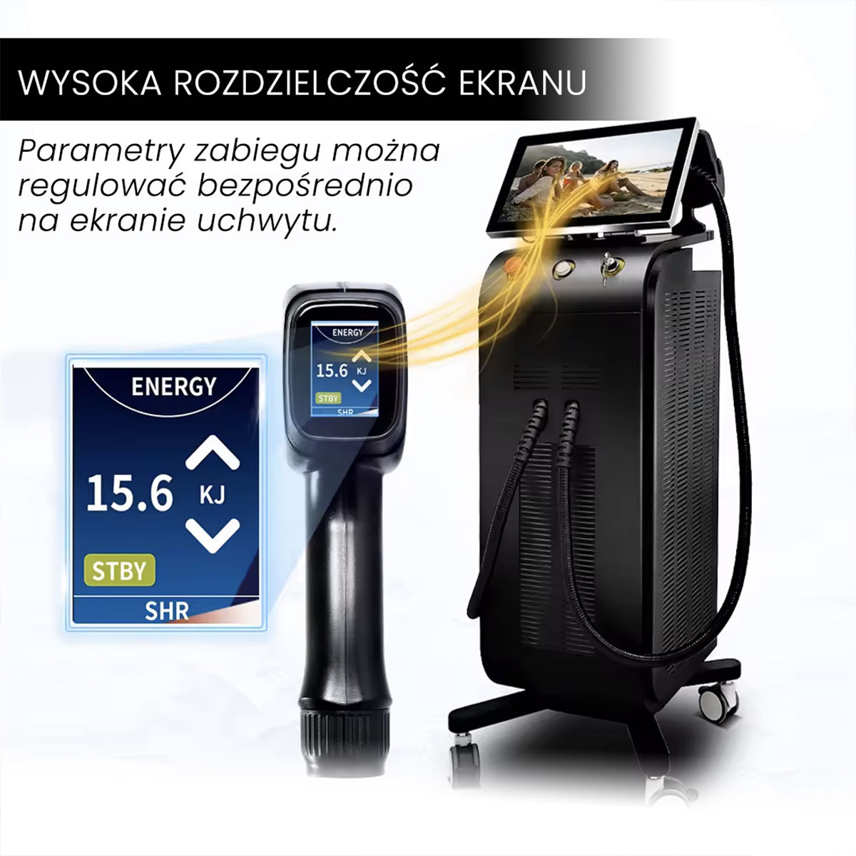 Air Essence™ Harmattan IPL Black laser diodowy do depilacji usuwanie owłosienia (800W + 2000W IPL) - obrazek 20