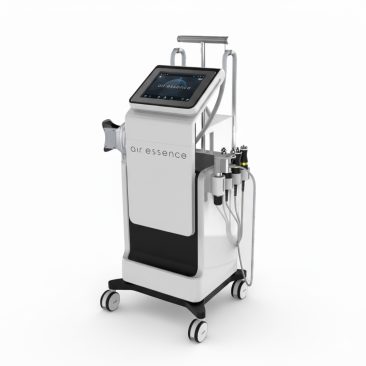 Fala uderzeniowa Air Essence™ MixCool PRO1, urządzenie 3w1 do fali uderzeniowej, kriolipolizy oraz z wałkiem / rollerem do masażu RF