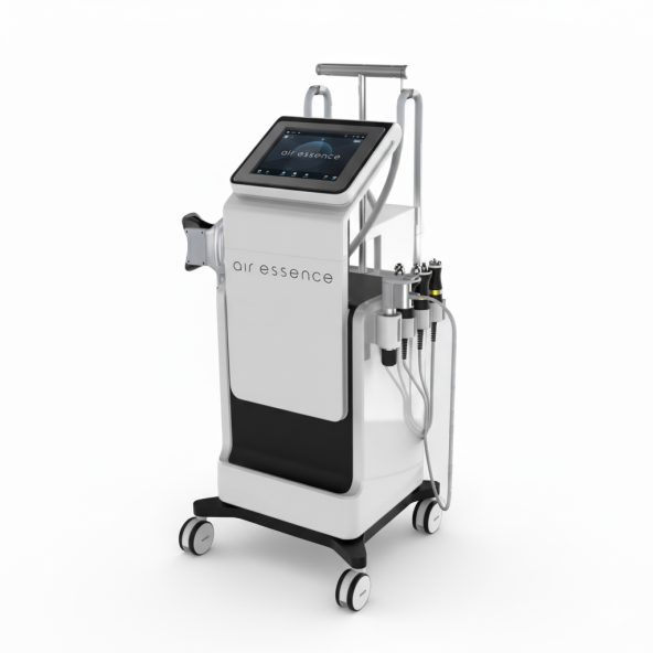 Fala uderzeniowa Air Essence™ MixCool PRO1, urządzenie 3w1 do fali uderzeniowej, kriolipolizy oraz z wałkiem / rollerem do masażu RF