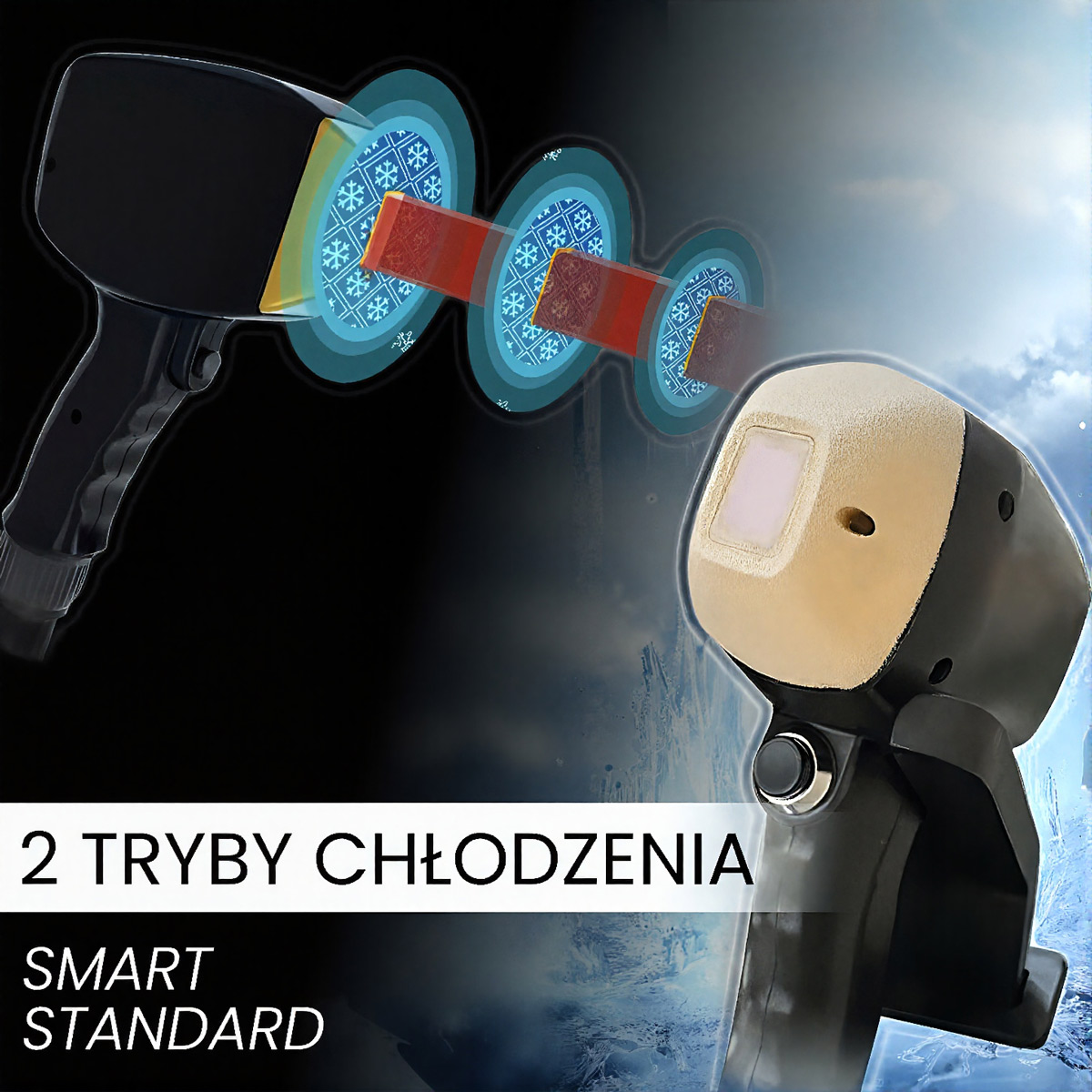 Air Essence™ Harmattan IPL Black laser diodowy do depilacji usuwanie owłosienia (800W + 2000W IPL) - obrazek 8