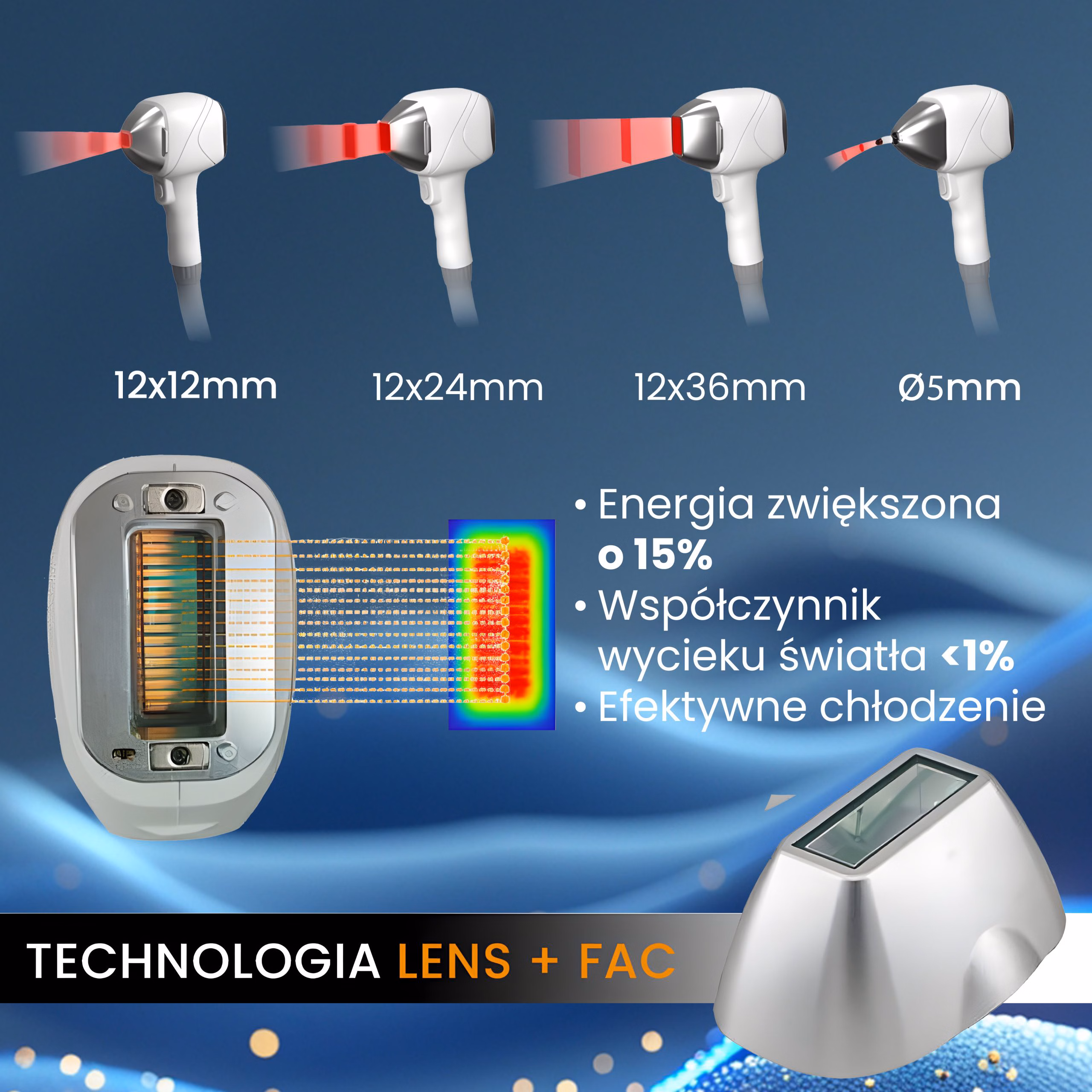 Air Essence™ Harmattan H3 laser diodowy do depilacji usuwanie owłosienia - obrazek 9