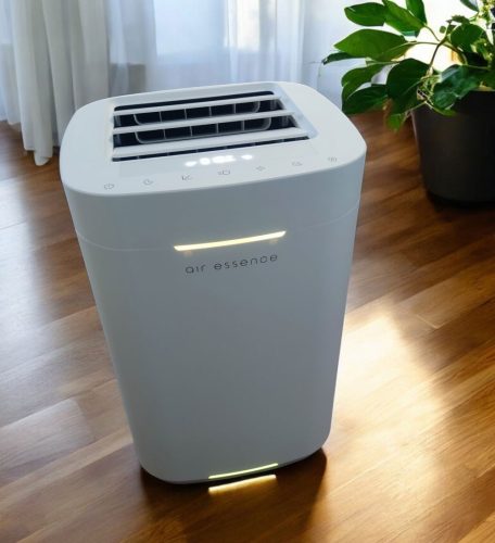 Grafenowy oczyszczacz Powietrza Air Essence™ Eco Plasma LCD ESP Graphene, Sterylizator UVC, Biały photo review