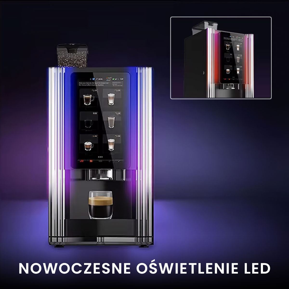Automatyczny ciśnieniowy ekspres do kawy Air Essence™ Cafe Master - obrazek 3