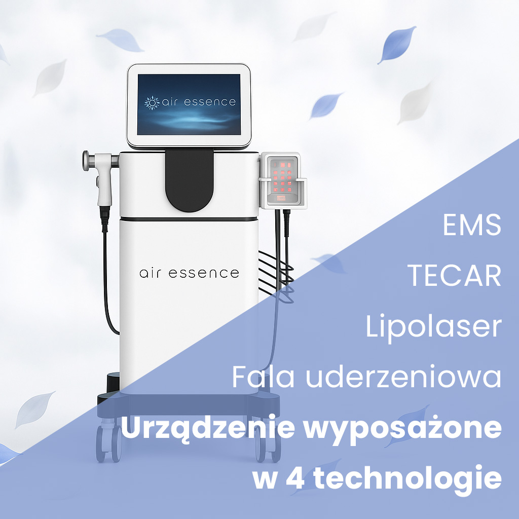 Fala uderzeniowa Air Essence™ Vortex V4 - urządzenie do fali uderzeniowej, TECAR CET/RET, EMS - obrazek 6