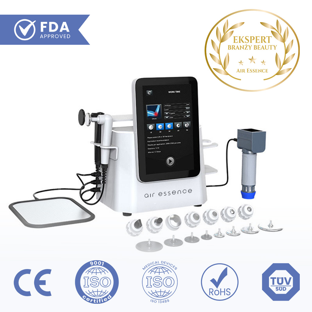 Fala uderzeniowa Air Essence™ Vortex V9 urządzenie do fali uderzeniowej, terapia TECAR, CET/RET - obrazek 2