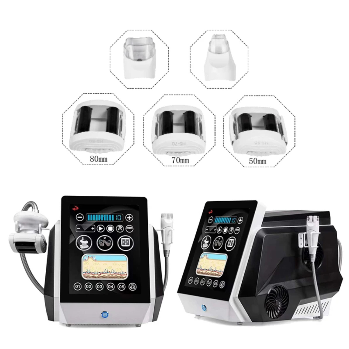 Air Essence™ Endermovac D2 endermologia, urządzenie do masażu próżniowego z rolkami, lipomasaż - obrazek 3