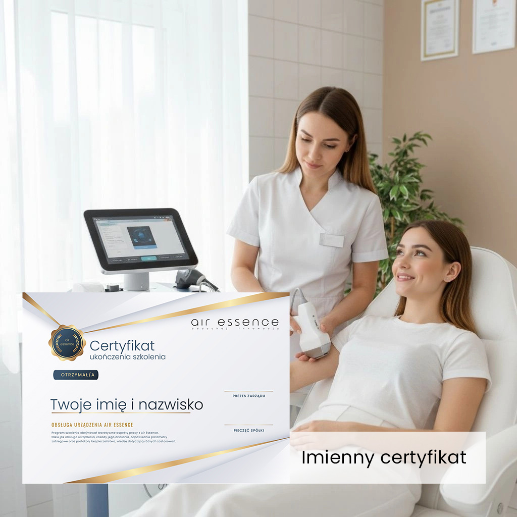 Air Essence™ Vortex V3 - 3 w 1, fala uderzeniowa pneumatyczna, elektroterapia (TENS/IFC), ultradźwięki - obrazek 3