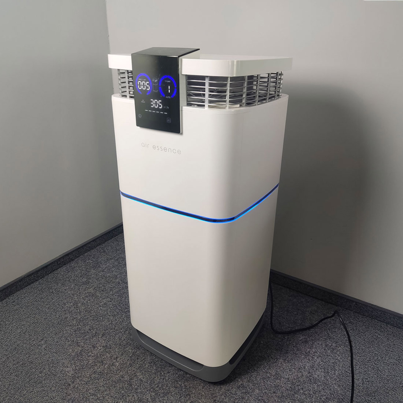 Oczyszczacz powietrza z nawilżaczem Air Essence™ Cyclone Max, 150-170m2, dotykowy 7 calowy wyświetlacz LCD, Sterylizator UVC - ze zwrotu - obrazek 3