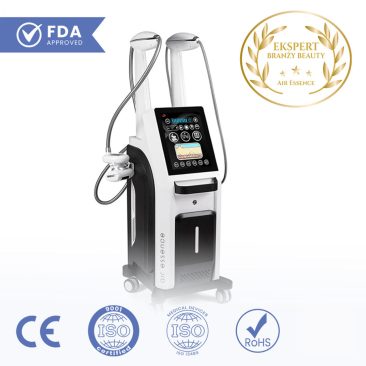 Air Essence™ Endermovac D1 endermologia urządzenie do masażu próżniowego z rolkami do modelowania sylwetki i wyszczuplania ciała z ekranem dotykowym oraz grafiką oznaczeń CE ISO RoHS FDA Approved i wyróżnieniem ekspert branży beauty