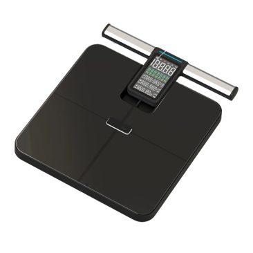 Air Essence™ AirMetrics M3 + wifi - inteligentna waga z wyświetlaczem VA i wysuwanymi uchwytami, analiza tkanki tłuszczowej