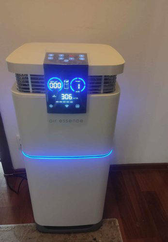 Oczyszczacz powietrza z nawilżaczem Air Essence™ Cyclone Max, 150-170m2, dotykowy 7 calowy wyświetlacz LCD, Sterylizator UVC photo review