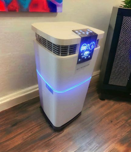 Oczyszczacz powietrza z nawilżaczem Air Essence™ Cyclone Max, 150-170m2, dotykowy 7 calowy wyświetlacz LCD, Sterylizator UVC photo review