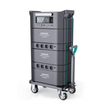 Przenośna modułowa stacja zasilania Air Essence™ Sorein A7 EcoCharge generator energii 7,6 kWh bank energii