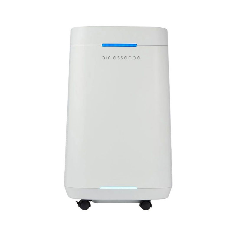 Grafenowy oczyszczacz Powietrza Air Essence™ Eco Plasma LCD ESP Light Graphene 50m2, Sterylizator UVC, Biały