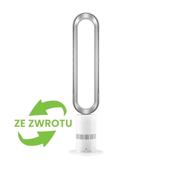 Oczyszczacz powietrza, wentylator kolumnowy z funkcją ogrzewania i chłodzenia Air Essence Mistral, ze zwrotu
