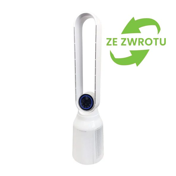 Plazmowy wentylator bezłopatkowy kolumnowy i oczyszczacz powietrza Air Essence™ LevanteLift z funkcją jonizacji - lekkie ślady użytkowania