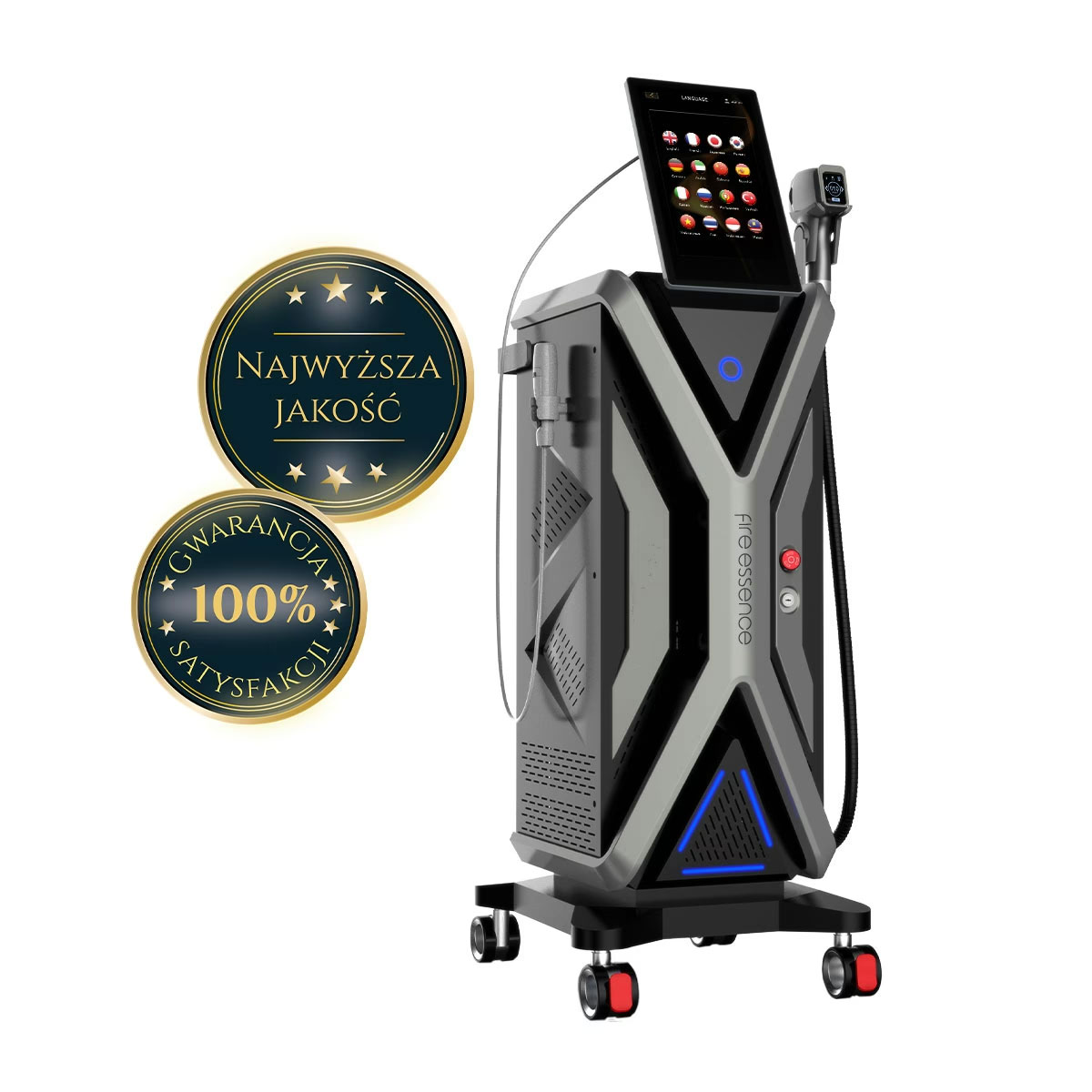 Laser diodowy Harmattan H1 do depilacji usuwanie owłosienia Fire Essence series | by Air Essence™ - obrazek 5