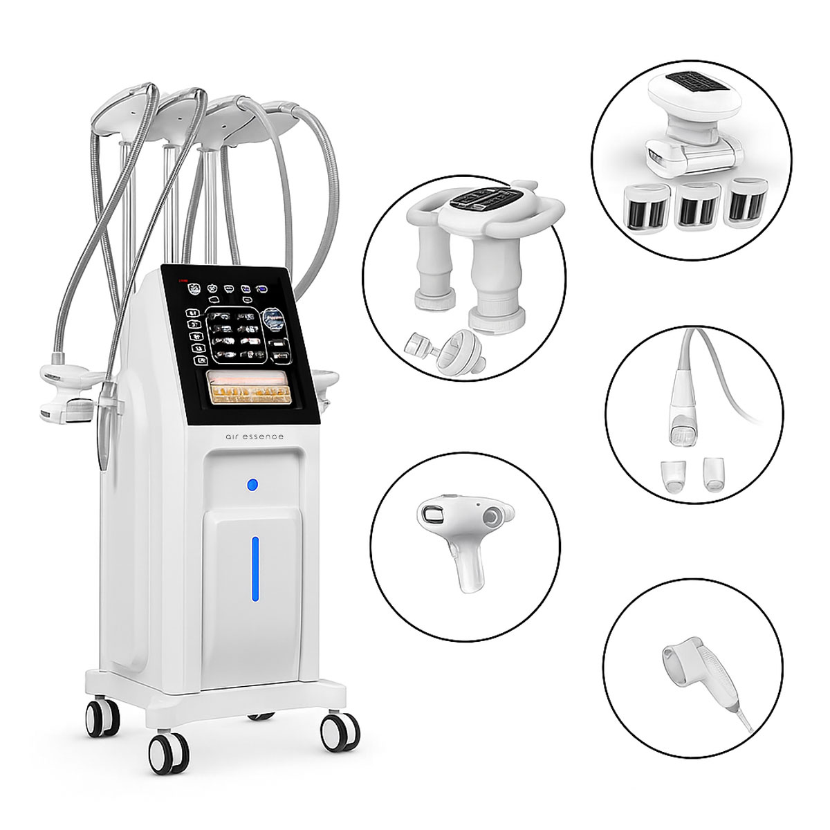 Air Essence™ Endermovac D4 – 5w1 urządzenie do endermologii, masażu próżniowego i modelowania sylwetki - obrazek 6