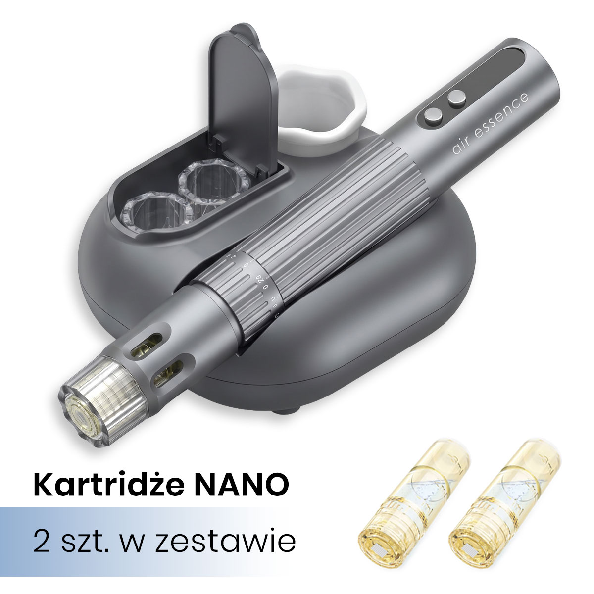 Air Essence™ dermapen Pen Pulse PRO urządzenie do mezoterapii mikroigłowej - obrazek 3