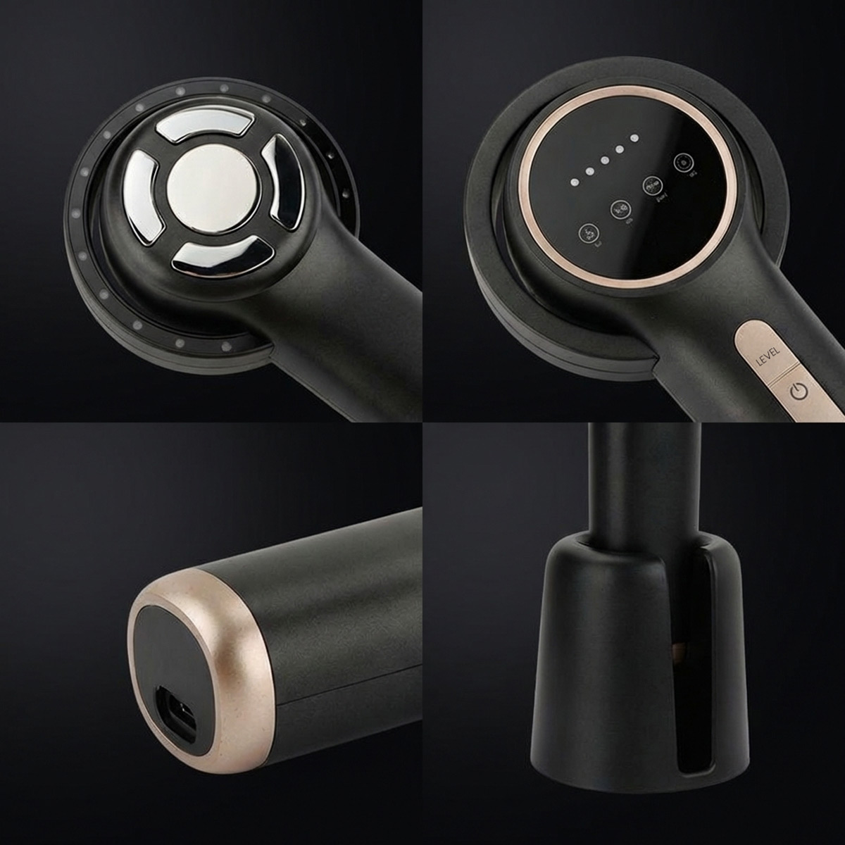 Masażer Vonmie 4w1 do modelowania sylwetki (fale radiowe, elektrostymulacja, ultradźwięki, światło czerwone) - obrazek 7