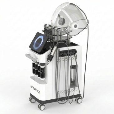 Hydro Oxygen H2 10w1, oczyszczanie wodorowe, hydrodermabrazja, zabieg wodorowy twarzy, terapia tlenowa, maska LED, urządzenie kosmetyczne 10w1, sprzęt do gabinetu kosmetologicznego, profesjonalne urządzenie do twarzy