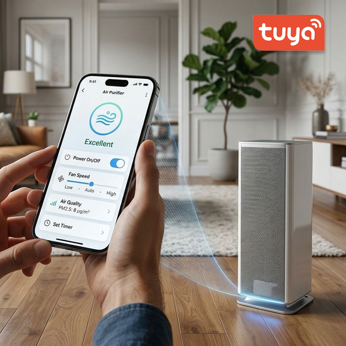 Grafenowy oczyszczacz powietrza Air Essence™ ESP Cyclone - obrazek 3