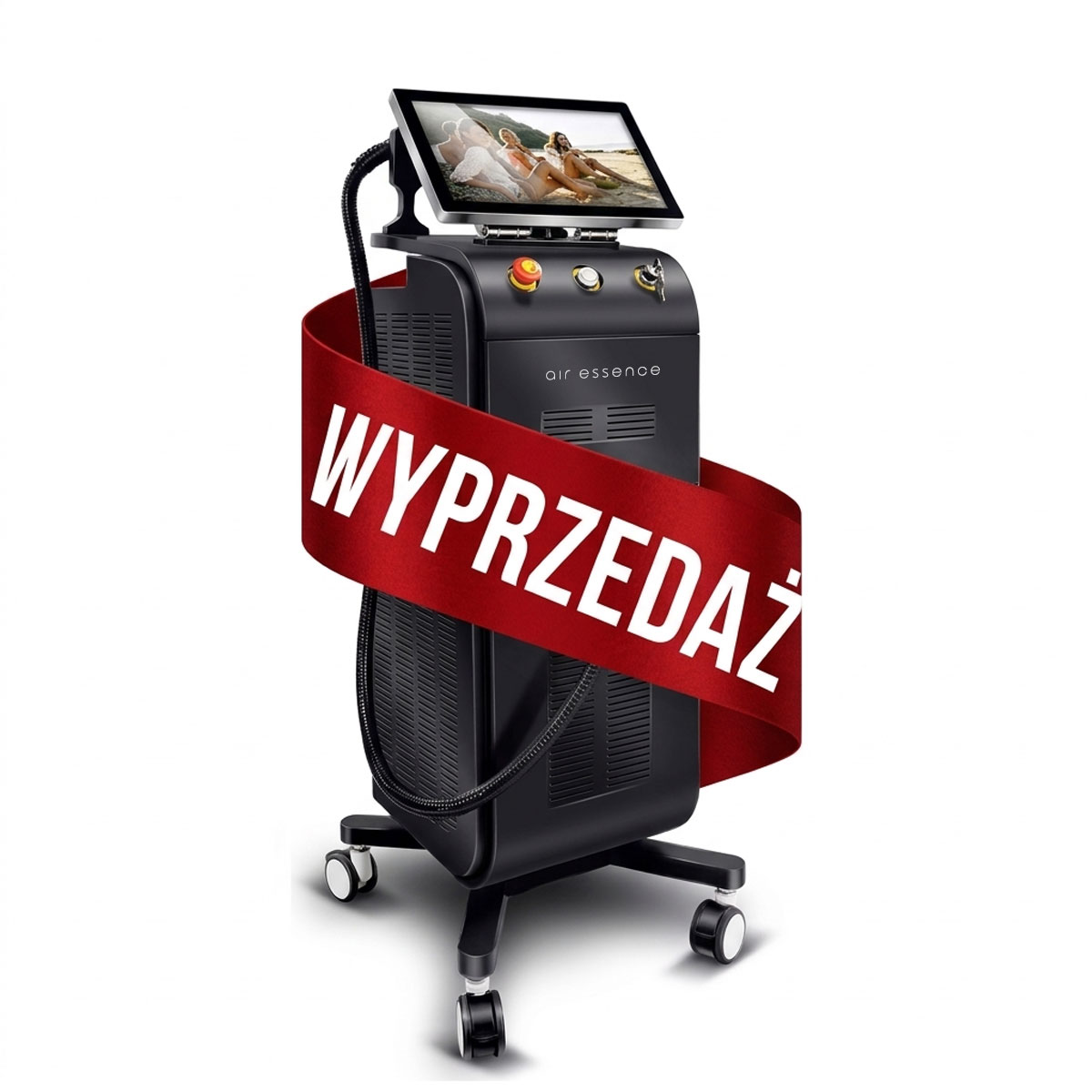 Air Essence™ Harmattan IPL Black laser diodowy do depilacji usuwanie owłosienia (800W + 2000W IPL)