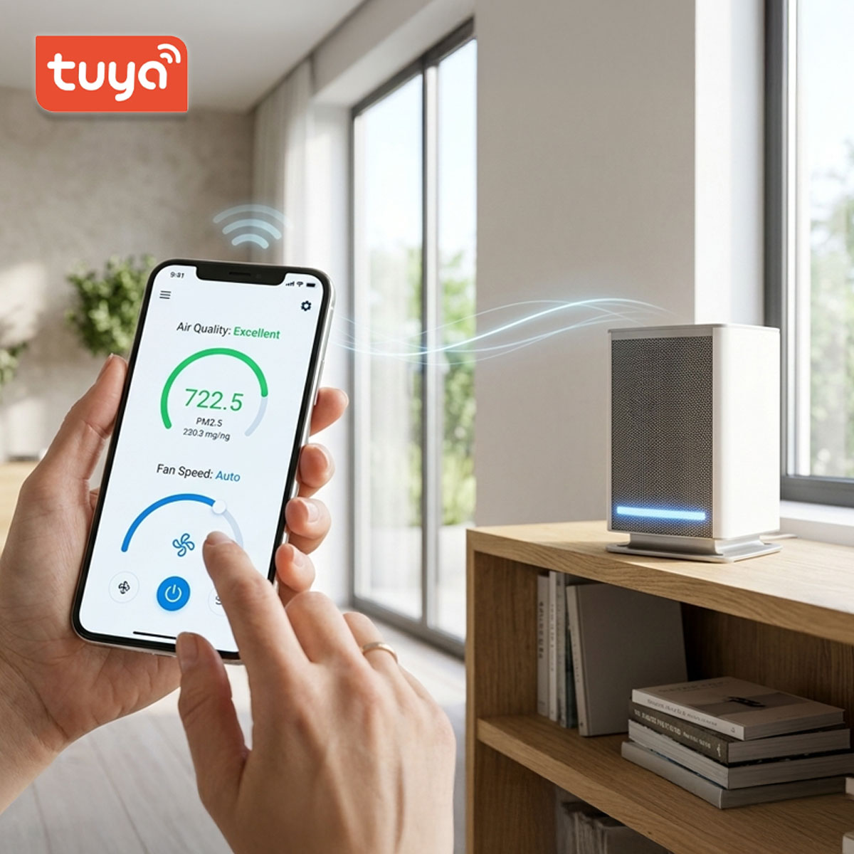 Grafenowy oczyszczacz powietrza Air Essence™ ESP Cyclone Mini - obrazek 4