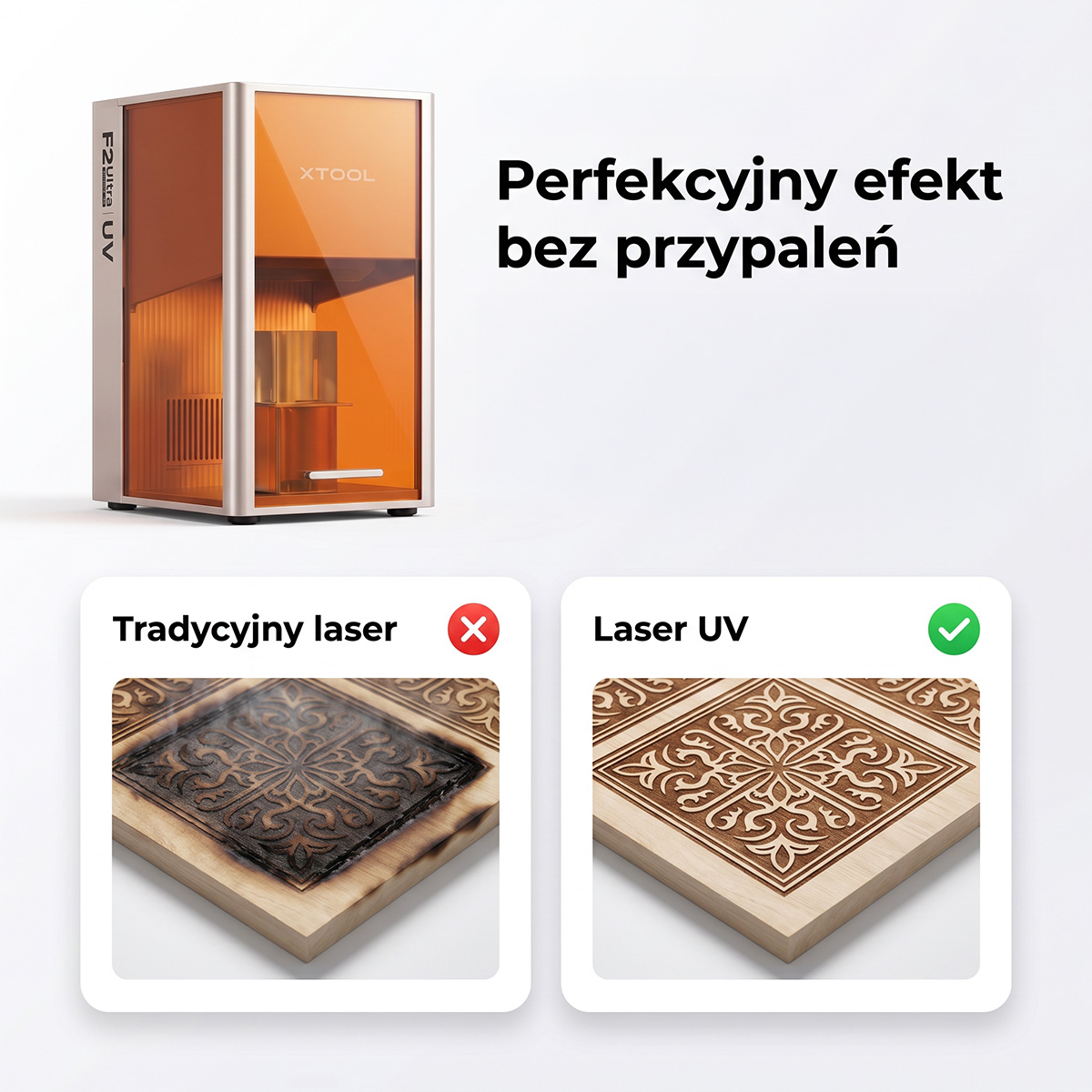 Air Essence™ xTool F2 Ultra UV - profesjonalna grawerka laserowa - obrazek 2