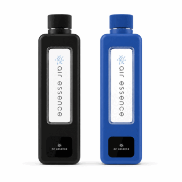 Air Essence™ Aqua Breeze butelka do wody wodorowej 400 ml z technologią PEM i generatorem wodoru H₂
