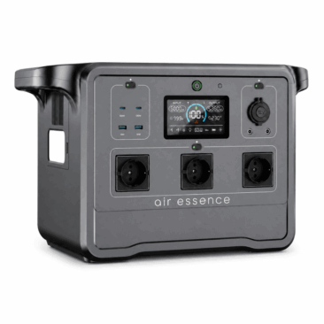 Air Essence™ EcoCharge przenośna stacja zasilania 2,6 kWh 2400 W lub 3000 W