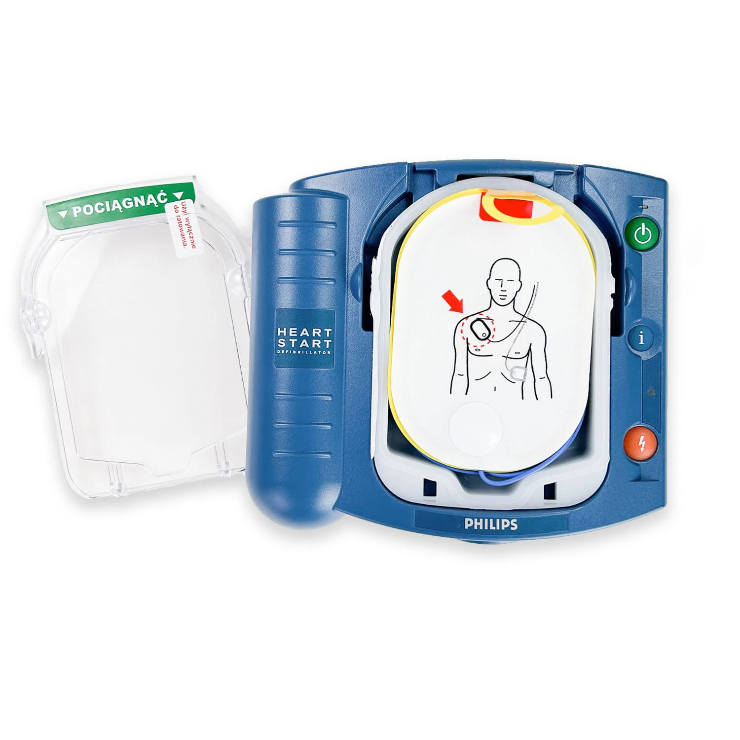 Defibrylator AED Philips HS1 w torbie Standard - obrazek 8